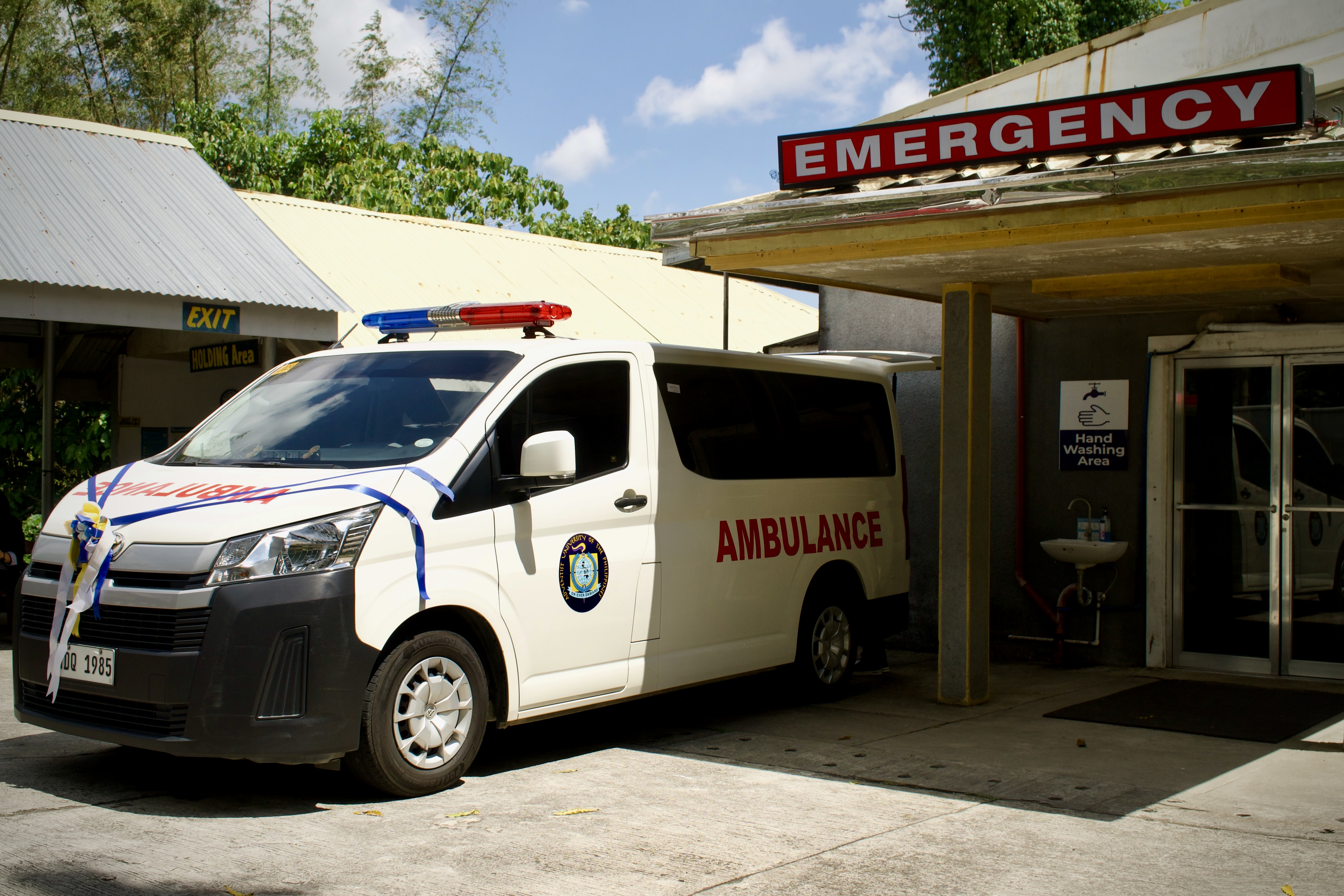 University Dedicates New Ambulance for Service and Mission