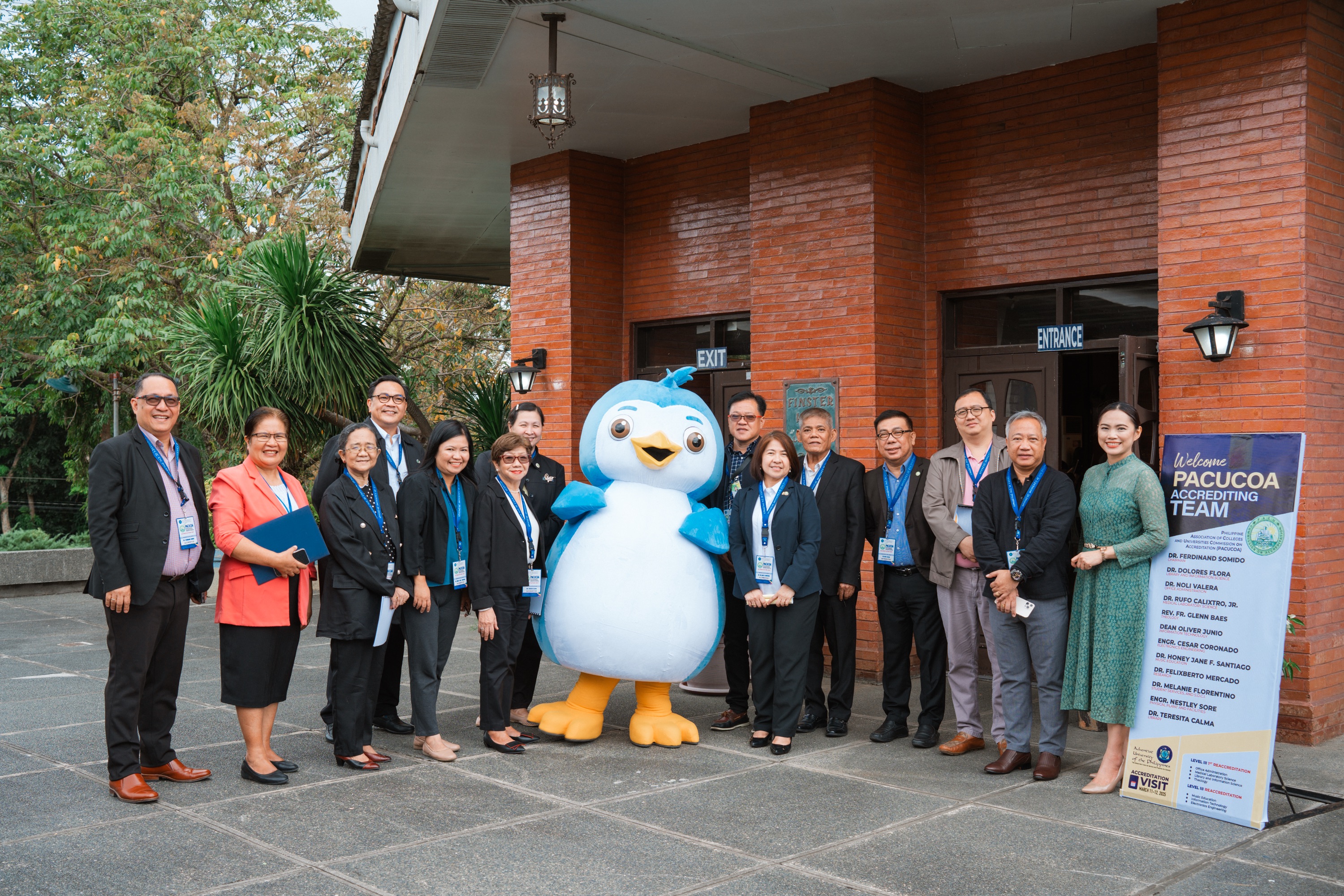 AUP Goes Accreditation from PACUCOA