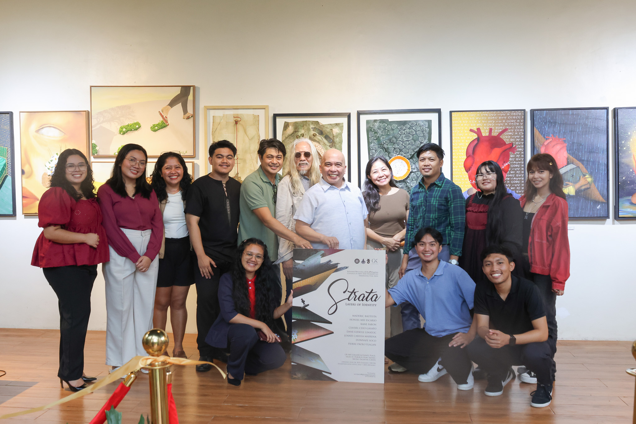 AUP Tradigital Fine Arts Graduates Unveil “Strata: Layers of Identity” Exhibit