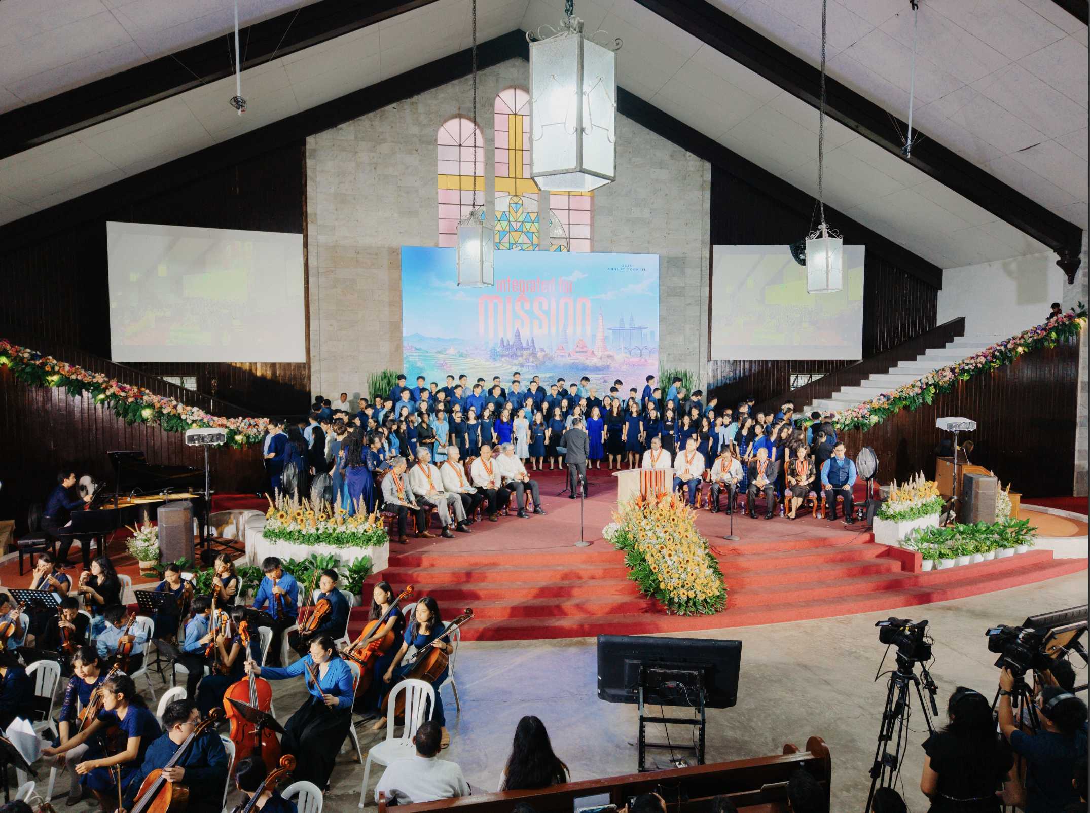 Grounded in the Bible, Focused on the Mission: GC President Köhler Celebrates Special Sabbath at AUP