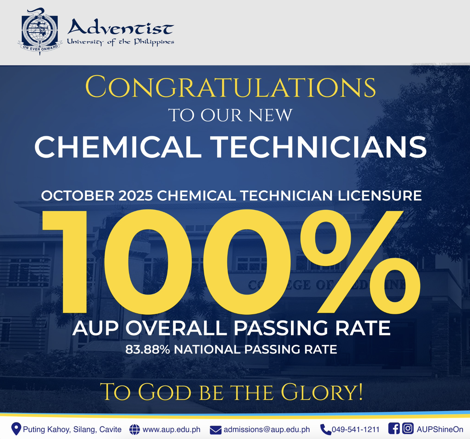 CSET Celebrates Outstanding Board Exams Successes in October 2025