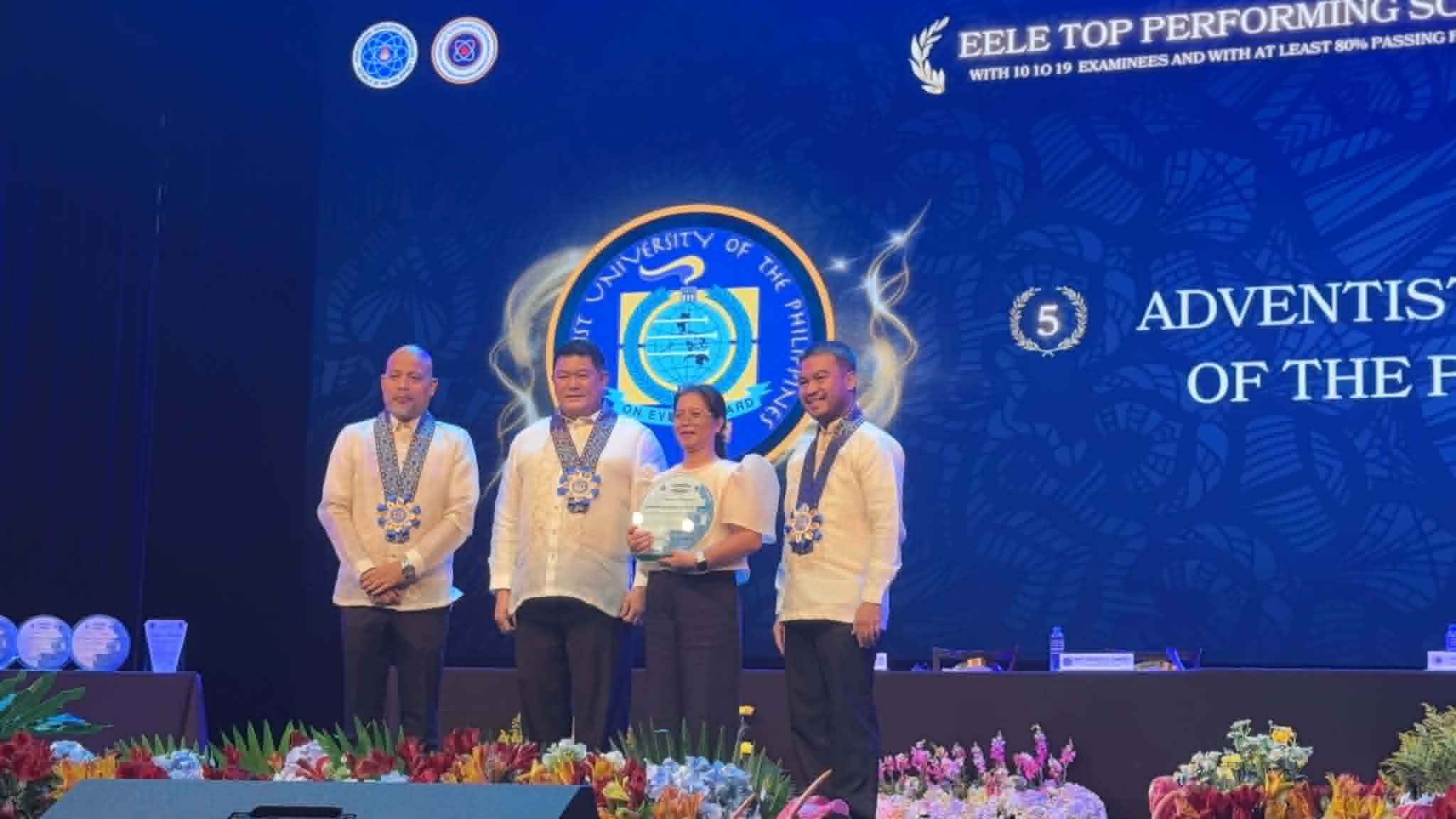AUP Recognized as Top 5 Performing School in March 2026 Electronics Engineering Licensure Examination