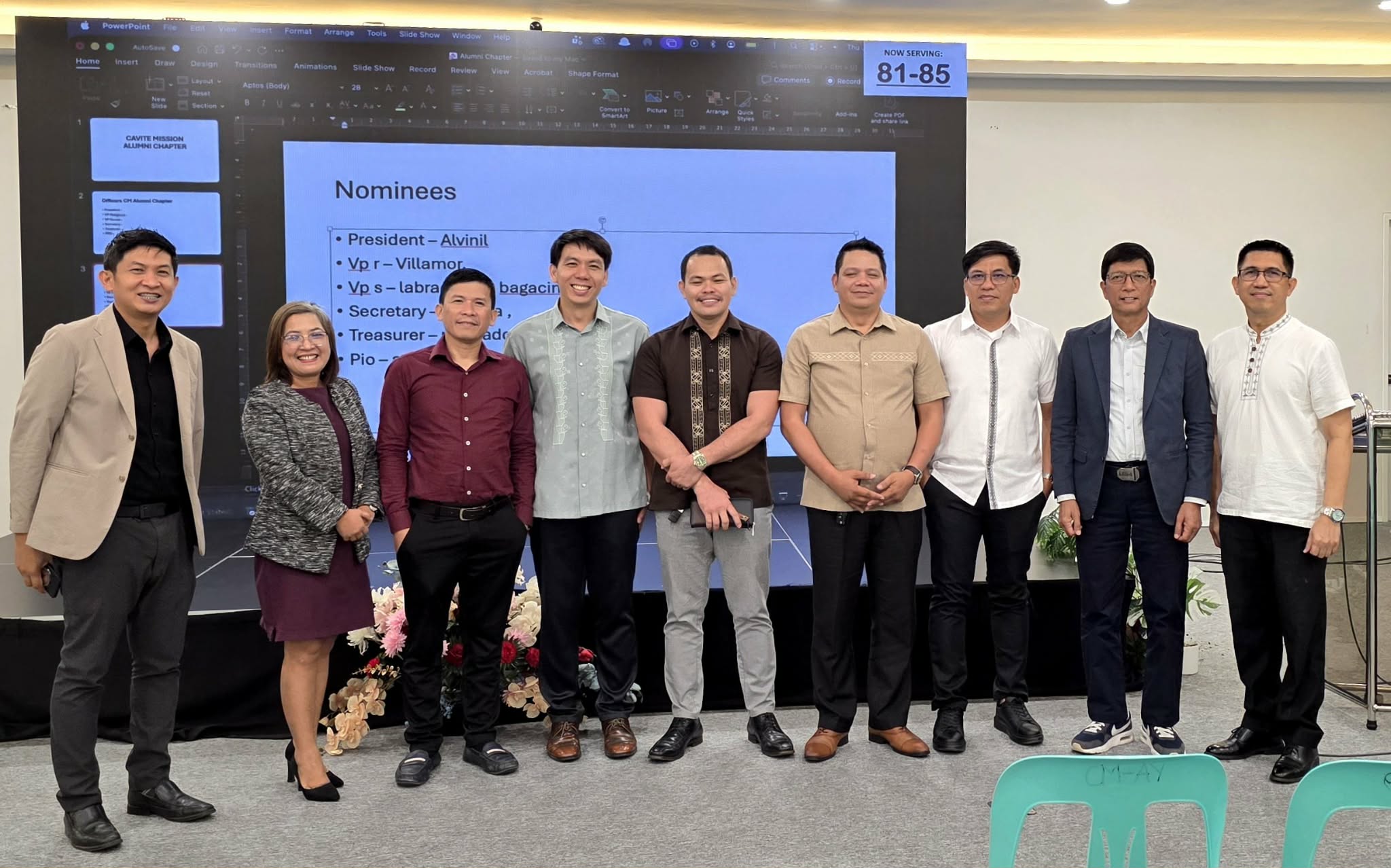 Cavite Mission Alumni Chapter Elects New Officers for 2026
