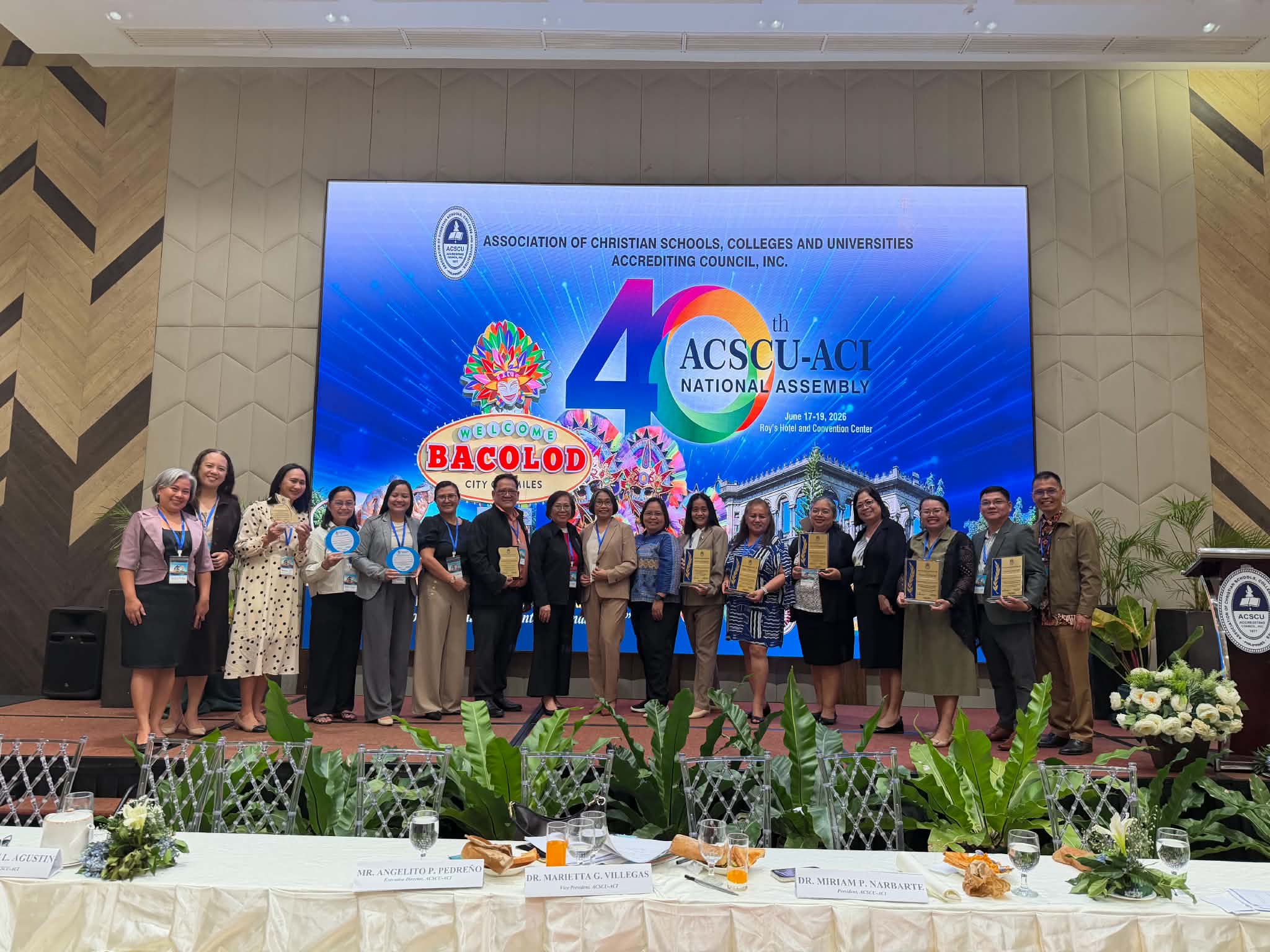 AUP Shines at the 40th ACSCU-ACI National Assembly