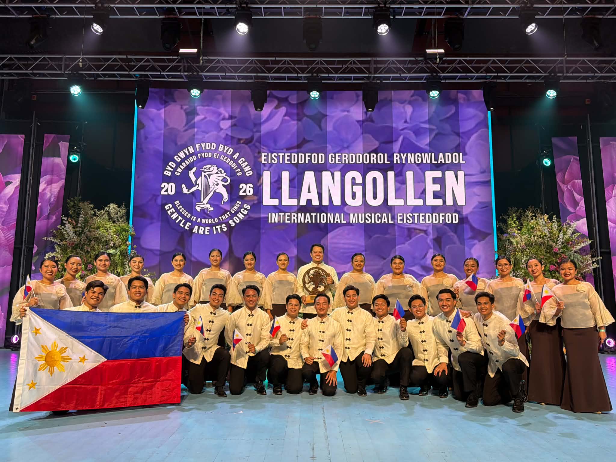 AEC Shine As Choir of the World 2026 at Llangollen Eisteddfod