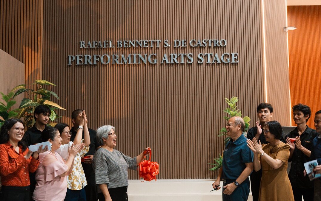AUP Academy Inaugurates and Dedicates SPDA Rafael Bennett S. De Castro Performing Arts Stage
