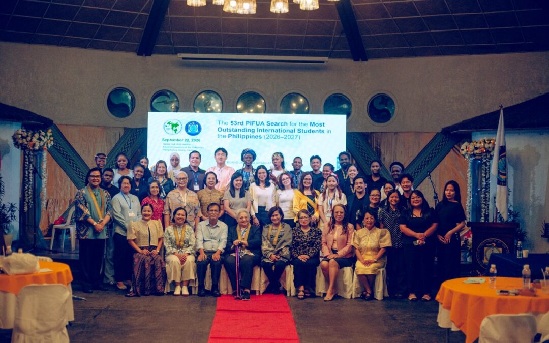 AUP Hosts National Final Screening for 53rd PIFUA Search for Outstanding International Students