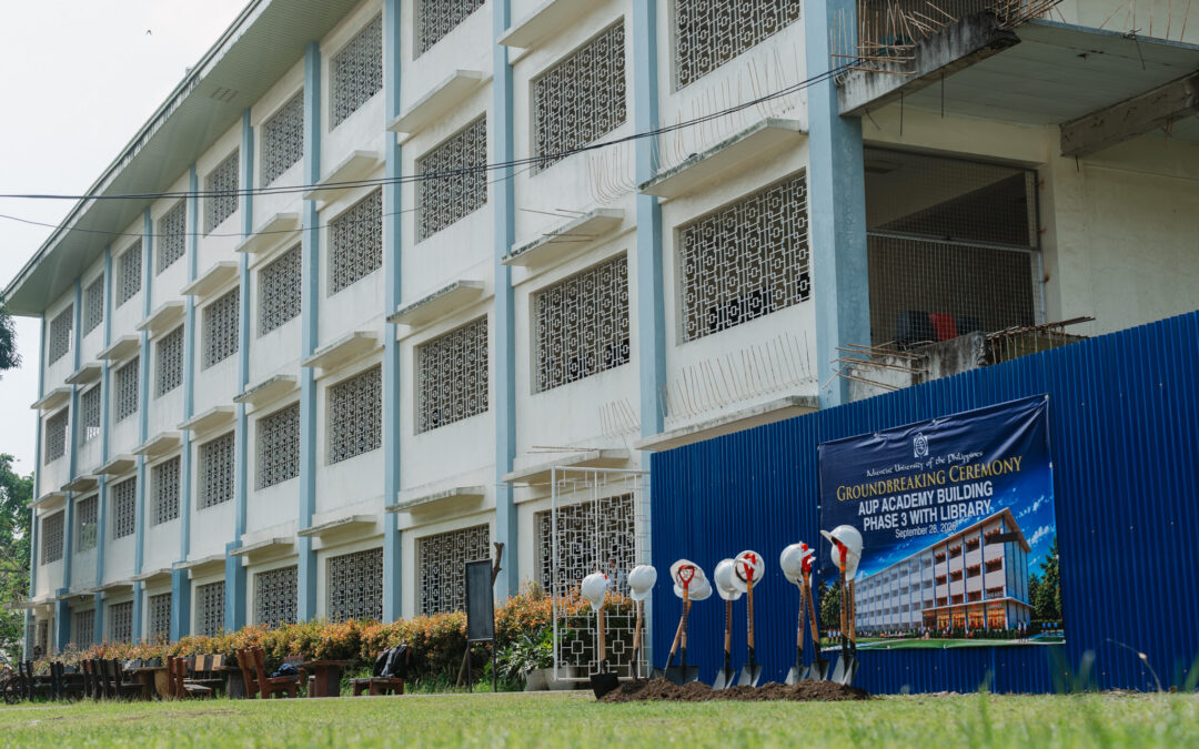 AUP Academy Breaks Ground for Senior High School Building Phase 3 and Library