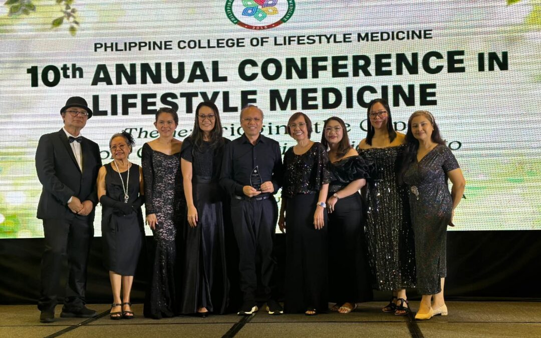 AUP BOT Dr. de Castro Receives Two Major Lifestyle Medicine Honors